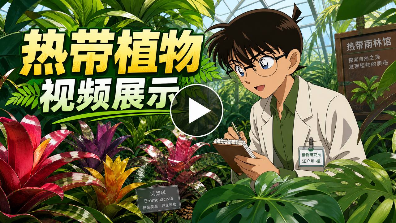 糖心热带植物视频展示